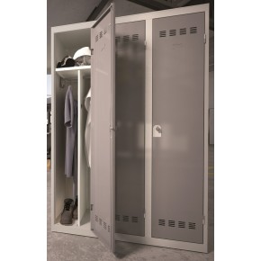 Vestiaire métallique industrie salissante 3 personnes