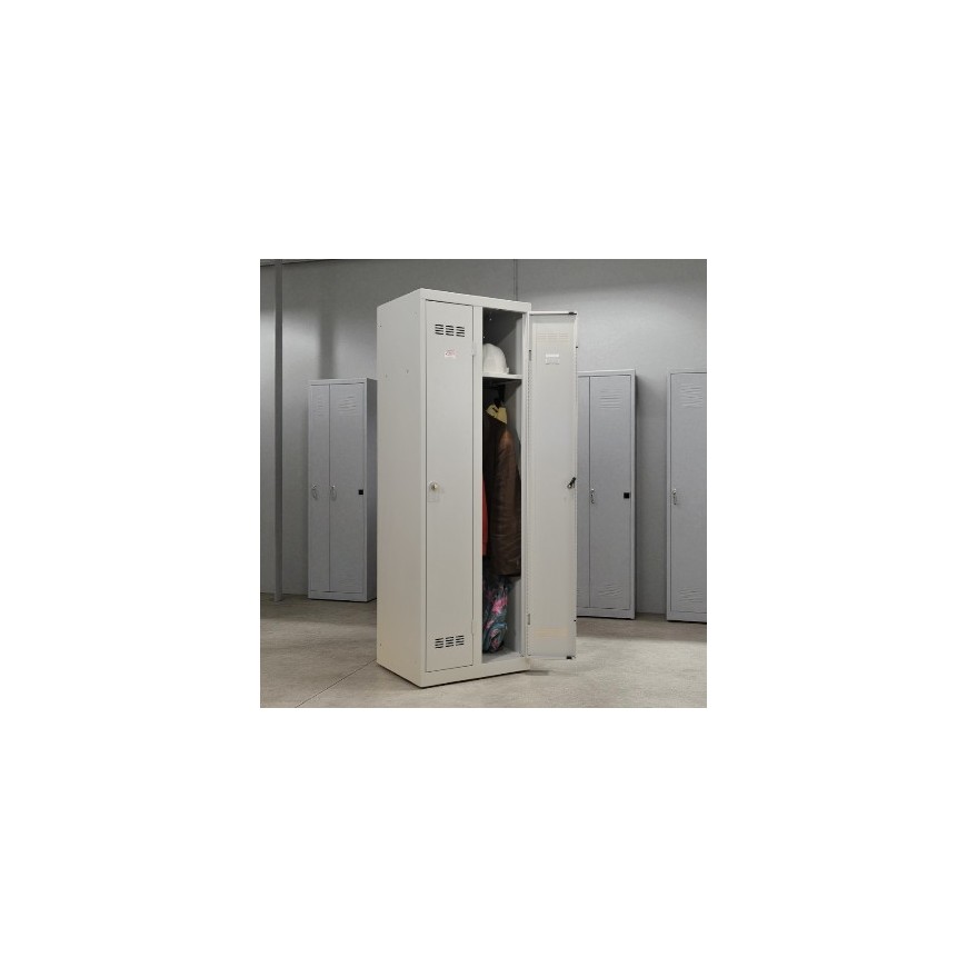 Vestiaire métallique industrie propre 2 personnes