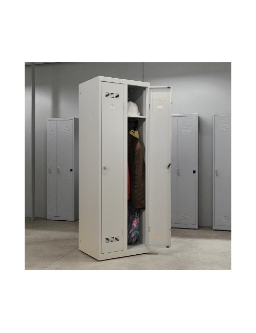 Vestiaire métallique industrie propre 2 personnes