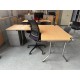Lot de 10 Bureaux retour + caissons