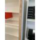 Armoire blanche haute en bois