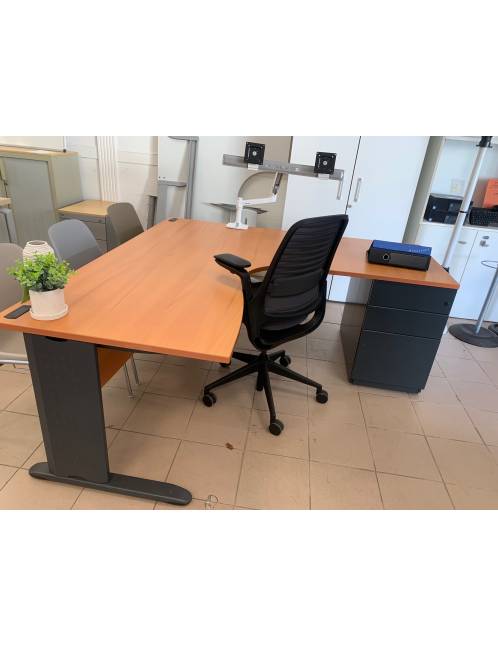 Bureau retour 180 cm