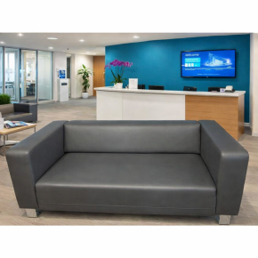 Canapé d'accueil en simili...