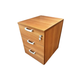 Caisson mobile merisier