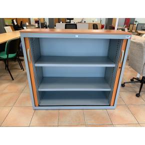 armoire basse JG Group bicolore