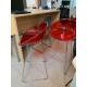 Lot de 2 tabourets haut