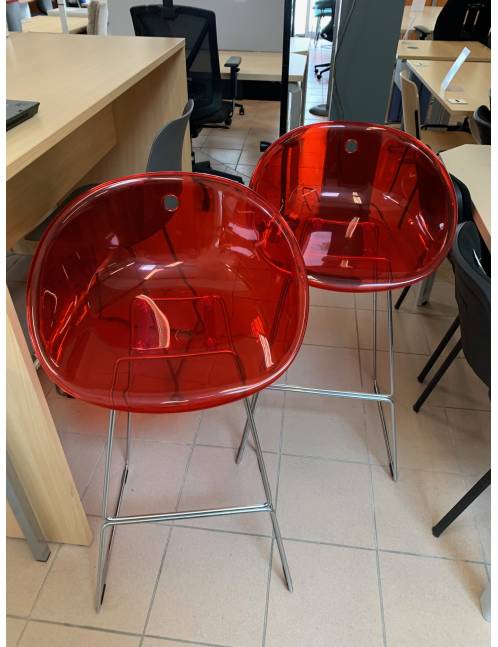 Lot de 2 tabourets haut