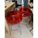 Lot de 2 tabourets haut