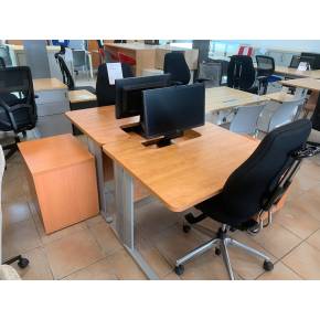 Ensemble complet de 2 bureaux