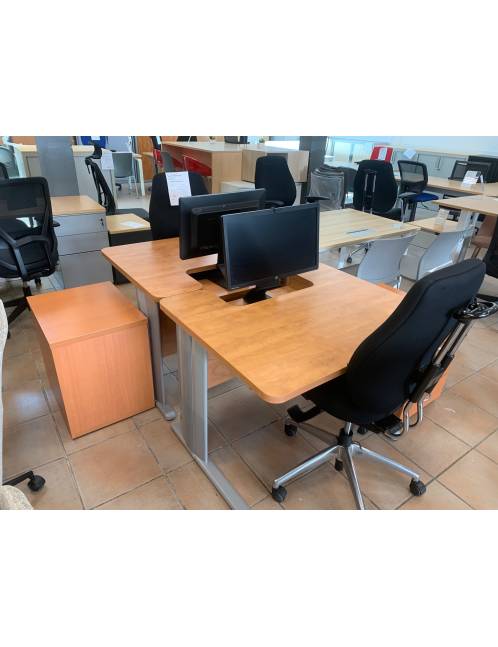 Ensemble complet de 2 bureaux