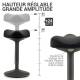 Tabouret de bureau dynamique