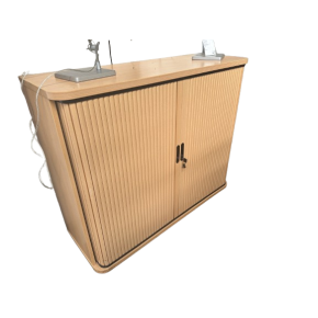 Armoire basse bois 3