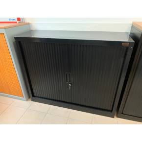 Armoire basse noire