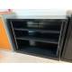 Armoire basse noire