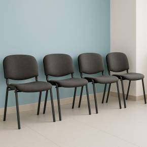 Chaise de réunion Line gris