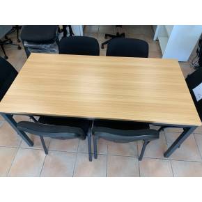Table polyvalente chêne clair