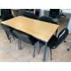 Table polyvalente chêne clair