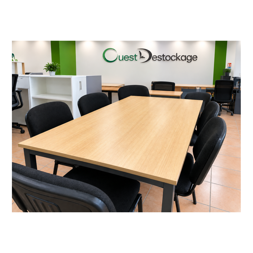 Table polyvalente chêne clair