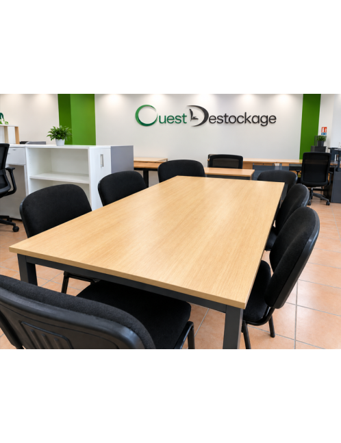 Table polyvalente chêne clair