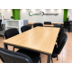 Table polyvalente chêne clair