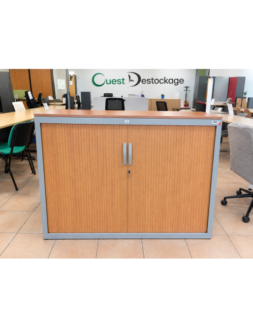 armoire basse JG Group bicolore