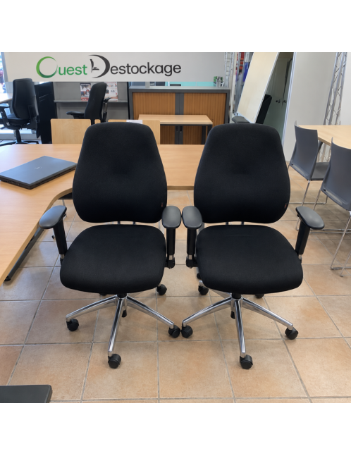 fauteuil de bureau ergonomique lot de 2