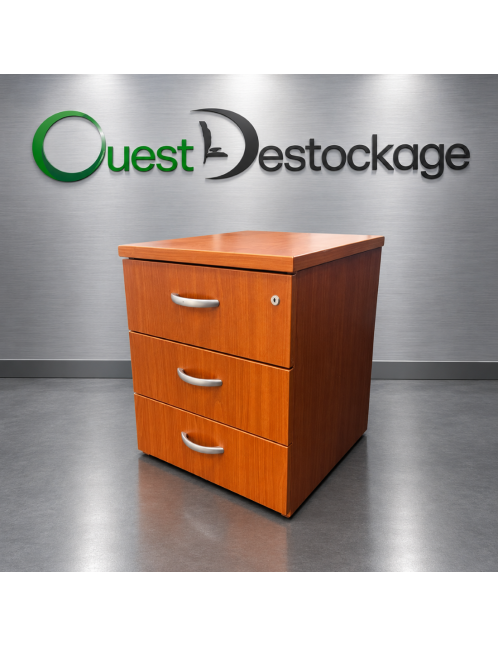 Caisson mobile merisier - destockage